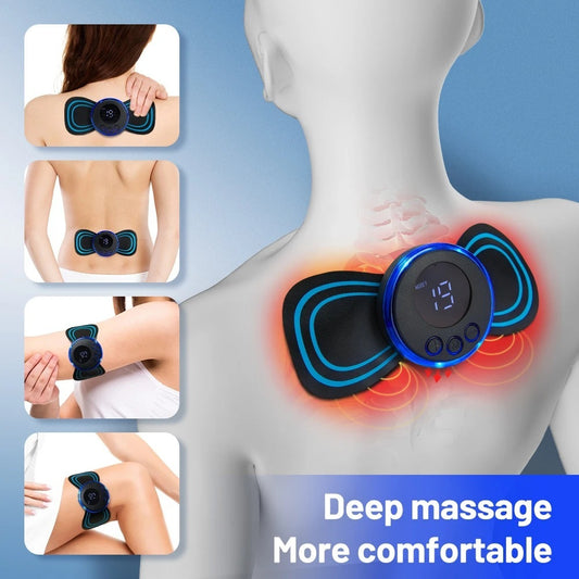 Portable Electric Pulse Shoulder And Neck Mini Cervical Spine Massage Instrument