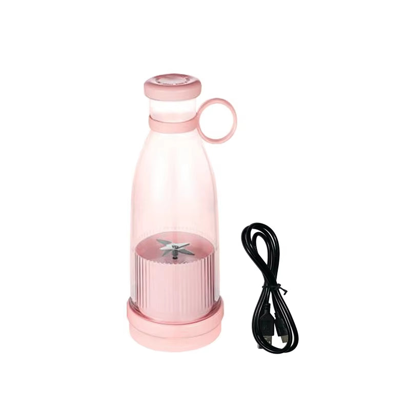 Portable Blender Bottle Fresh Juicer Blender Rechargeable Mixer Smoothie Blender Electric Orange Fruit Juice Extractor Machine